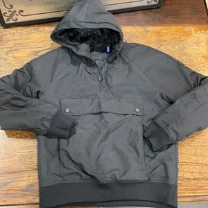 Divided by H&M Hooded black  Pullover Size Medium